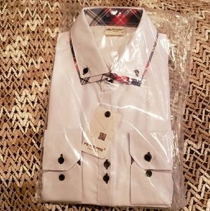 Mixers Men's Long Sleeve Slim Fit Button Down